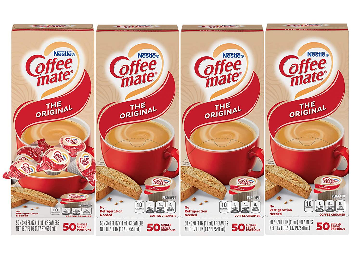 200 Nestle Coffee-mate Coffee Creamer Singles for $10.43 Shipped