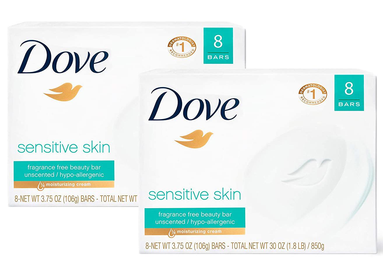 16 Dove Beauty Soap Bars for $11.19 Shipped
