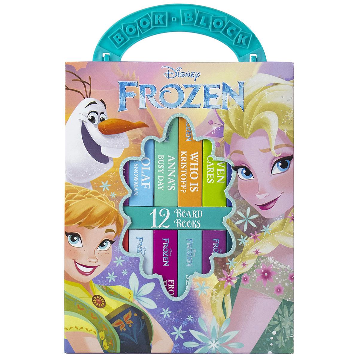 12-Book Set Disney Frozen My First Library Board Book Set for $5