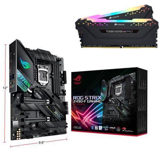Asus ROG Strix Z490-F Motherboard with Corsair 32GB DDR4 Memory for $395.98 Shipped