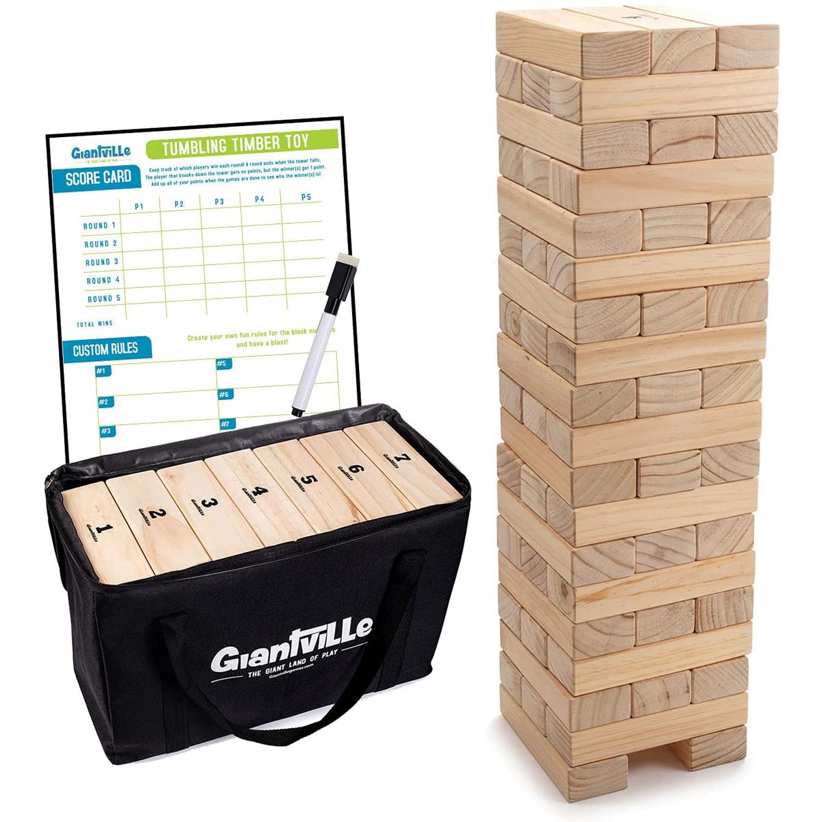 Giant Jenga Tumbling Timber Toy for $39.99 Shipped