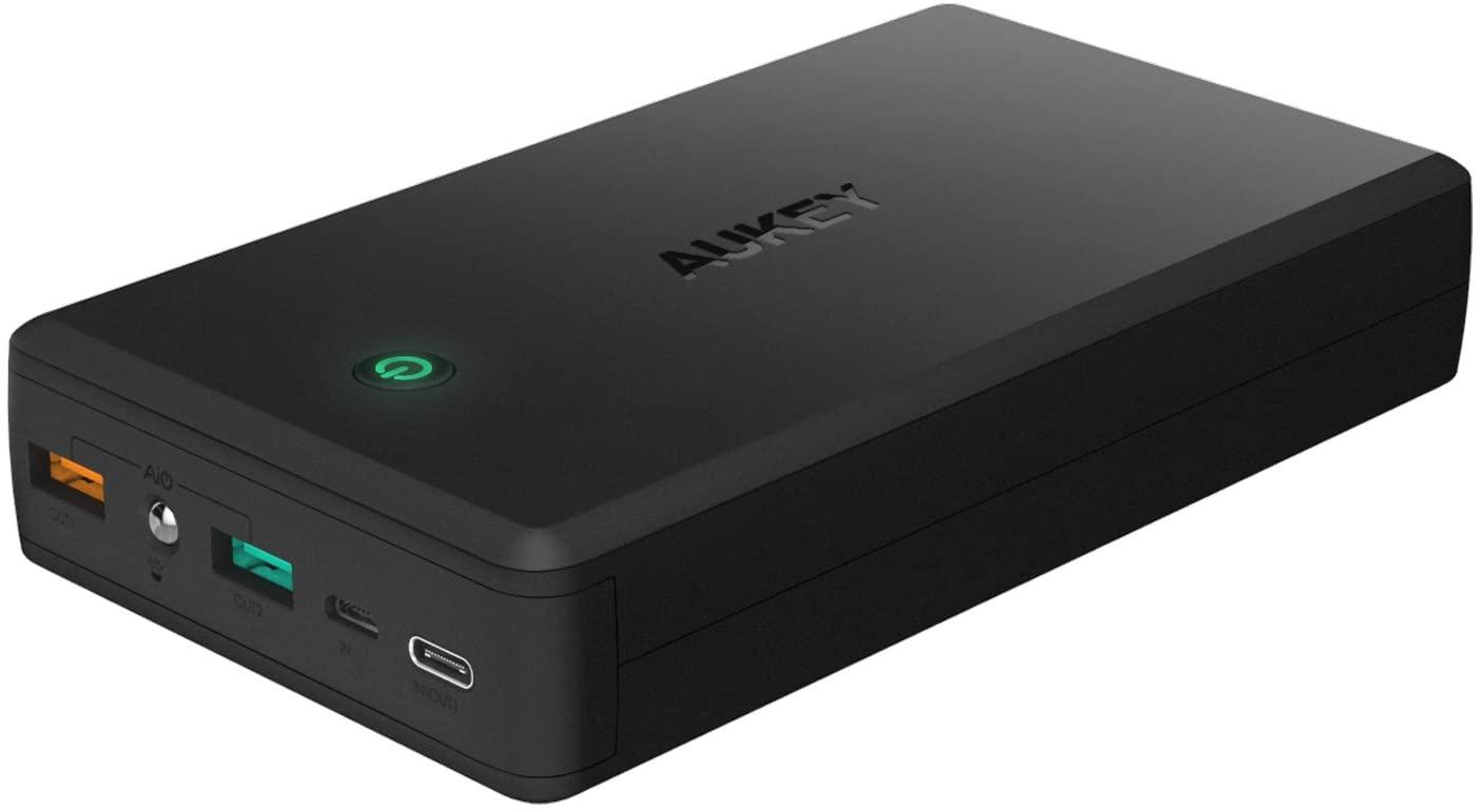 Aukey 30000mAh Portable Charger with Quick Charge 3 for $40.14 Shipped