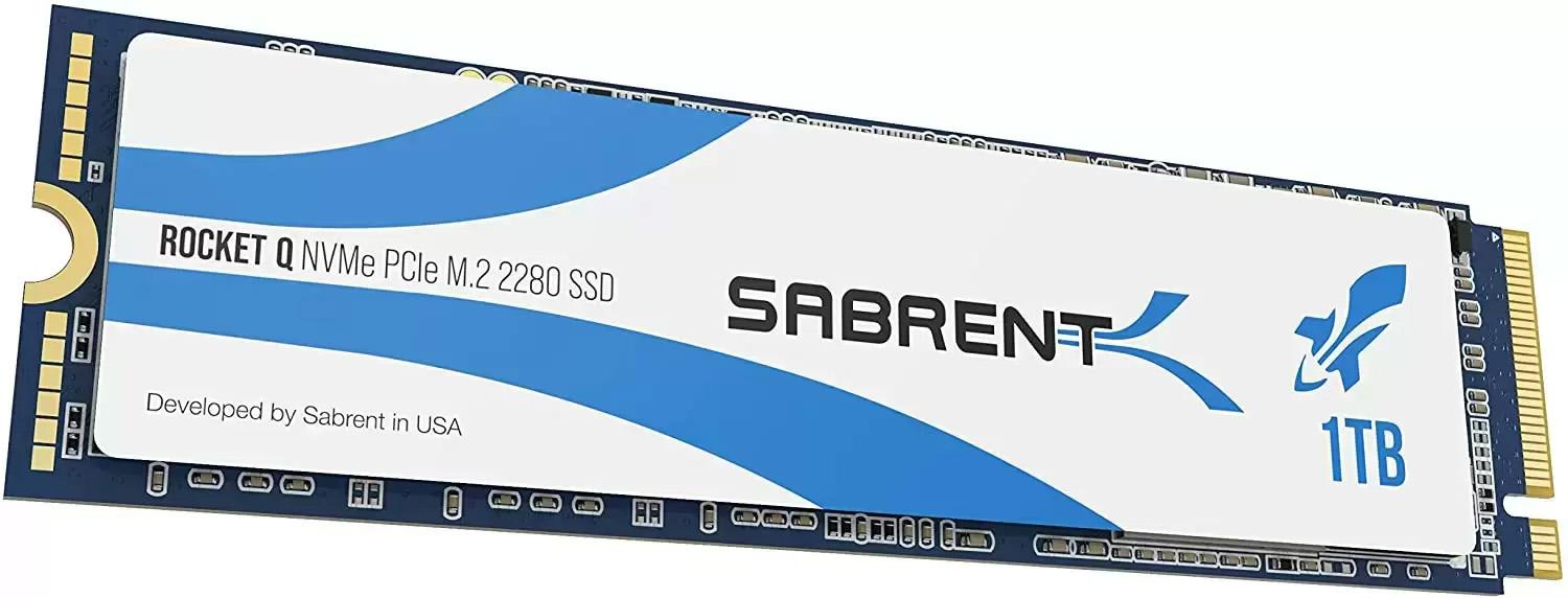 1TB Sabrent Rocket Q NVMe PCIe M2 Internal Solid State Drive for $99.58 Shipped