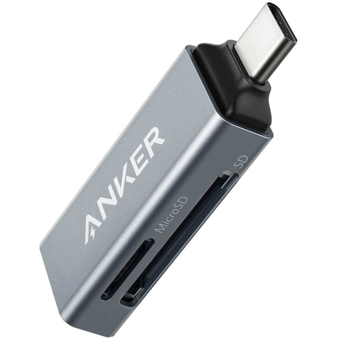 Anker 2-in-1 USB Type-C Memory Card Reader for $8.99