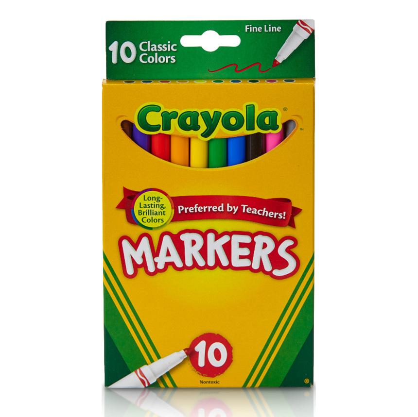10 Crayola Classic Kids Markers for $0.97 Shipped
