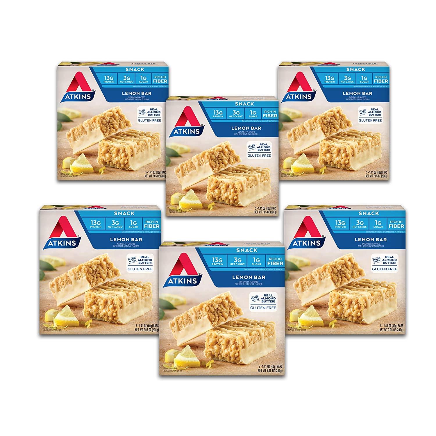 30 Atkins Gluten Free Snack Bar for $24.09 Shipped
