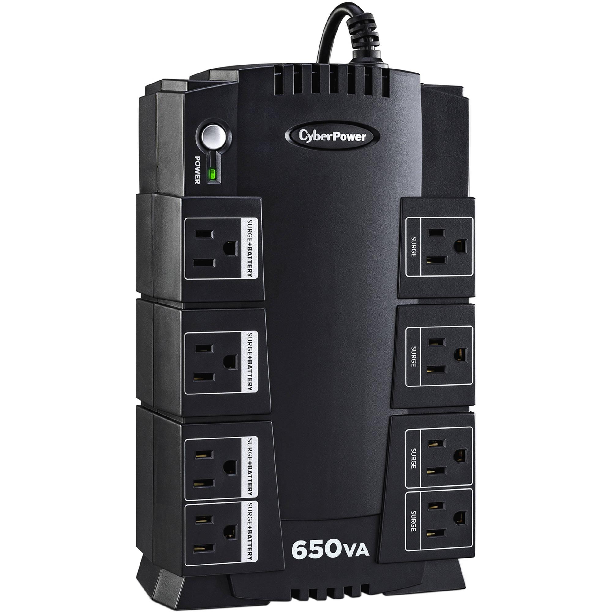 CyberPower SX650G 8-Outlet 650VA 375Watt Standby UPS for $39.99 Shipped