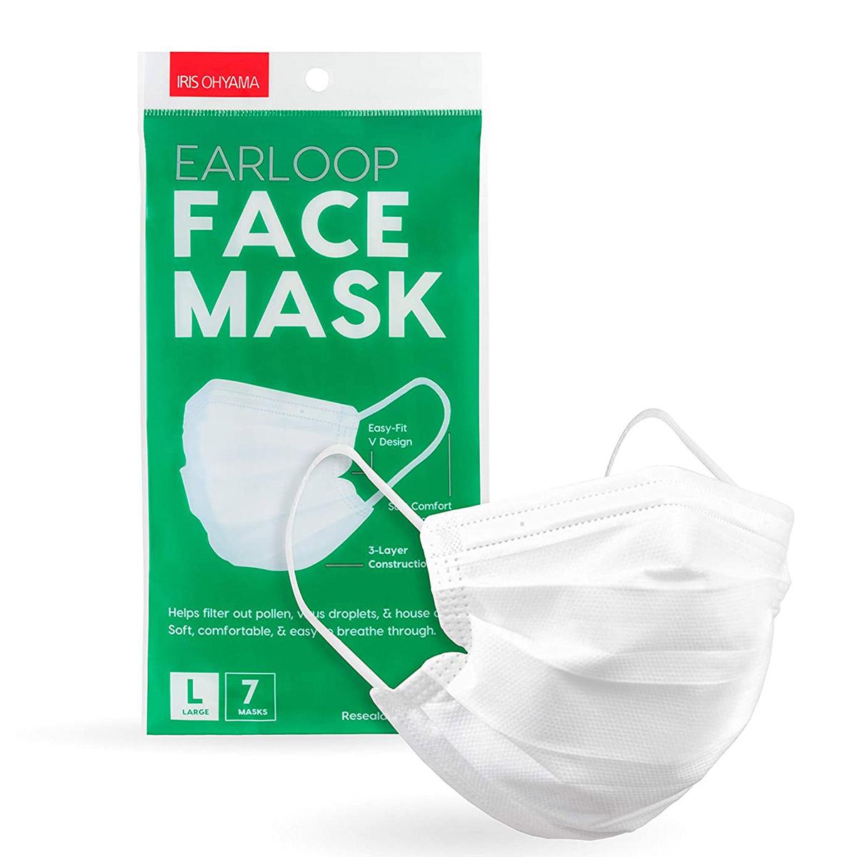 7 Disposable 3-ply Earloop Face Masks for $3.99
