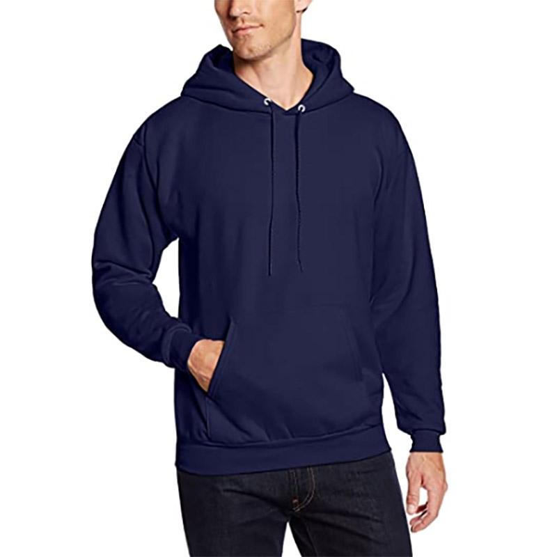 Hanes Mens Pullover Ecosmart Fleece Hooded Sweatshirt for $7.50