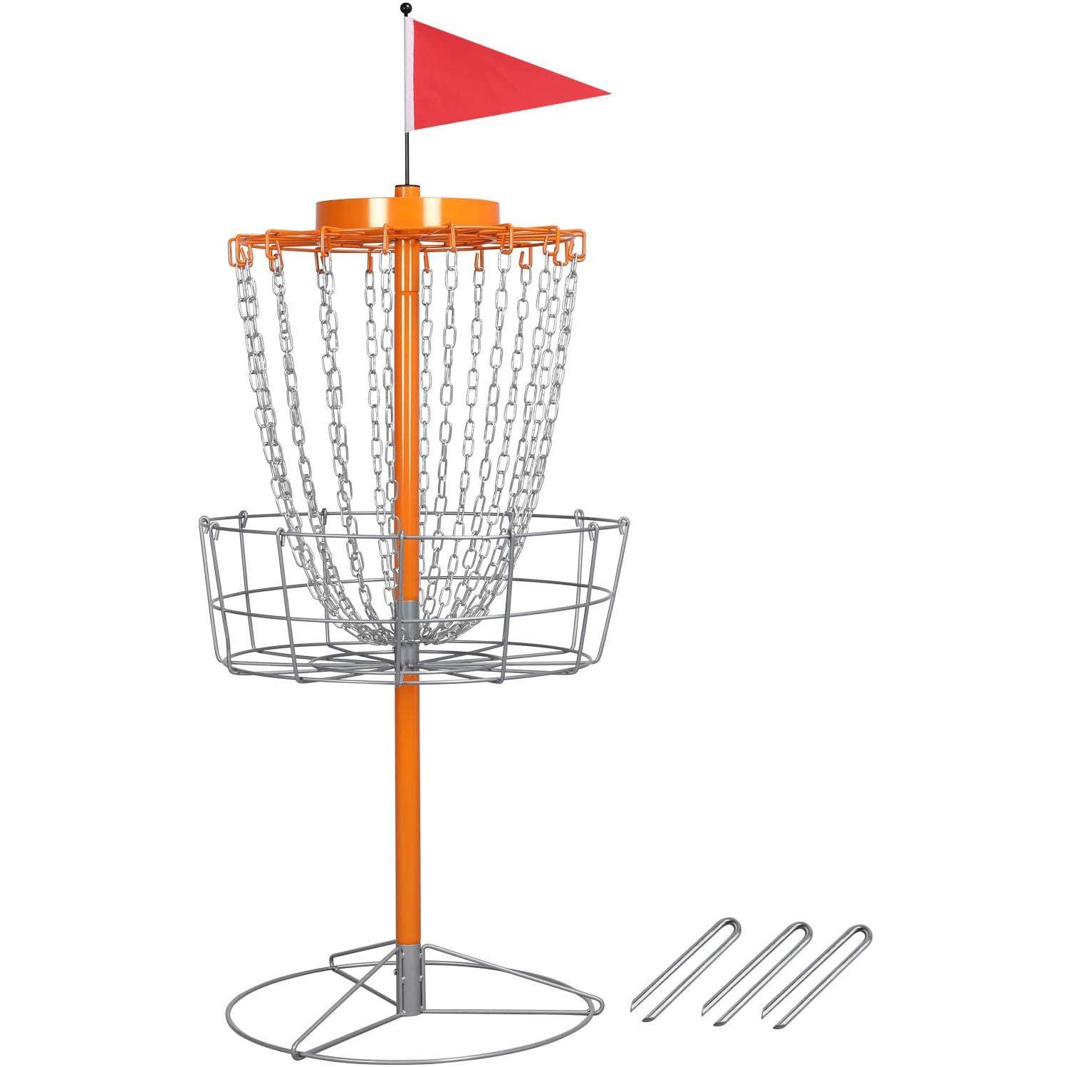 Yaheetech 18-Chain Portable Disc Golf Basket for $63.99 Shipped