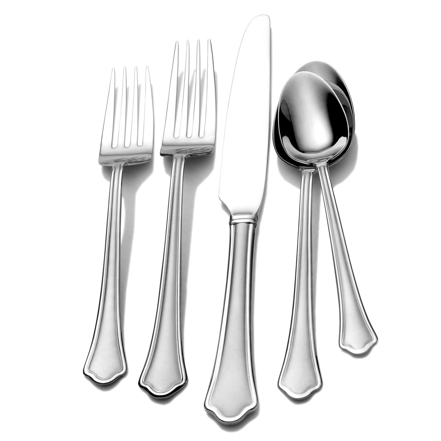 International Silver Stainless Steel 51-Piece Capri Frost Finish for $29.99 Shipped