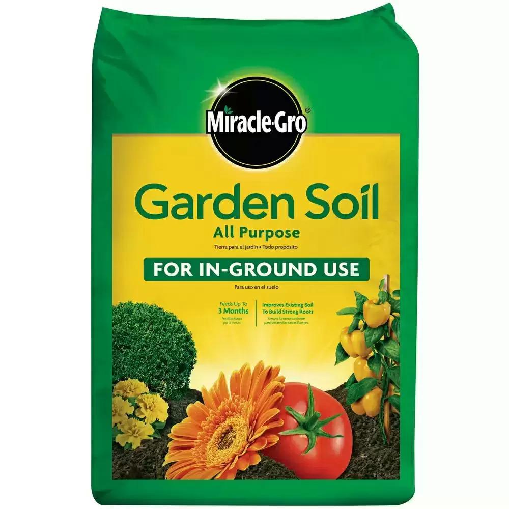 Miracle-Gro Garden Soil All Purpose for In-Ground Use for $1.98