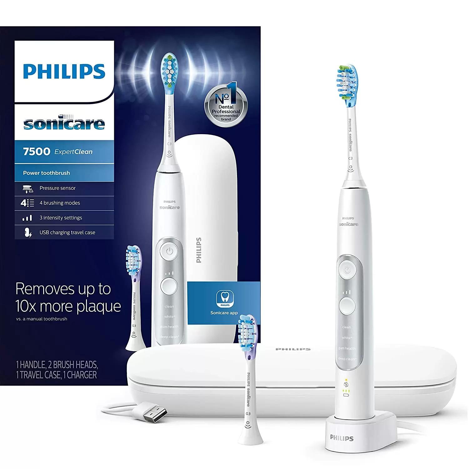 Philips Sonicare ExpertClean 7500 Rechargeable Toothbrush for $135.97 Shipped