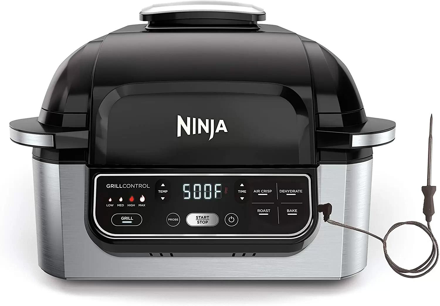 Ninja Foodi Pro 5-in-1 Integrated Smart Probe Indoor Grill for $159.99 Shipped