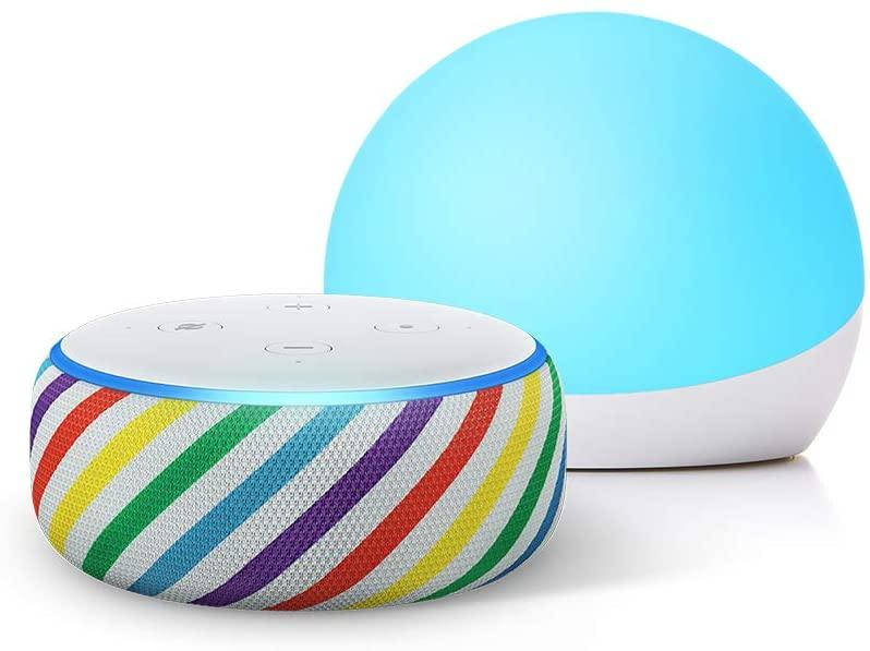 Amazon Echo Dot Kids Edition + Amazon Echo Glow for $49.99 Shipped