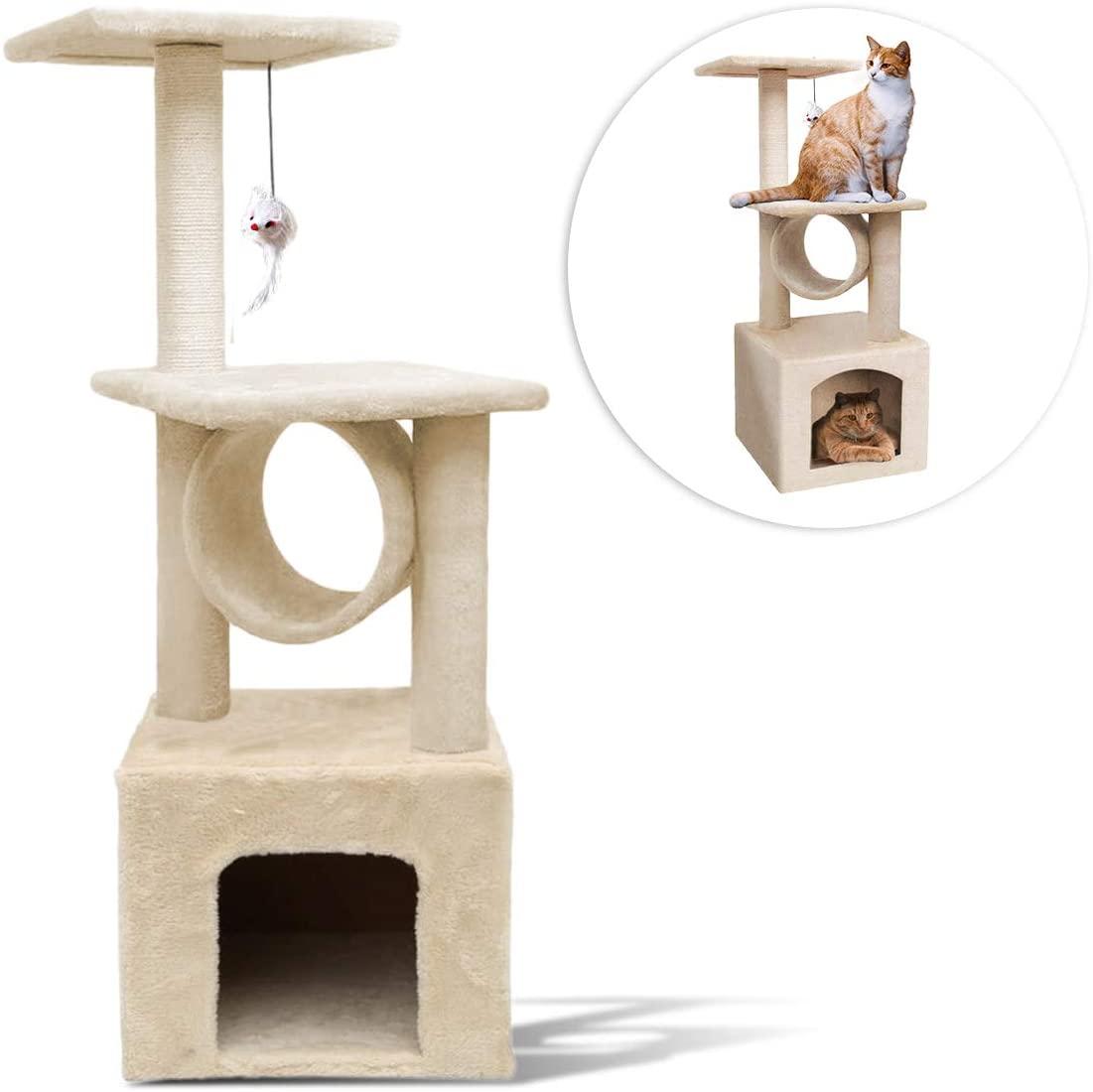 Zone Tech Pet Cat Tower Tree for $27.99 Shipped