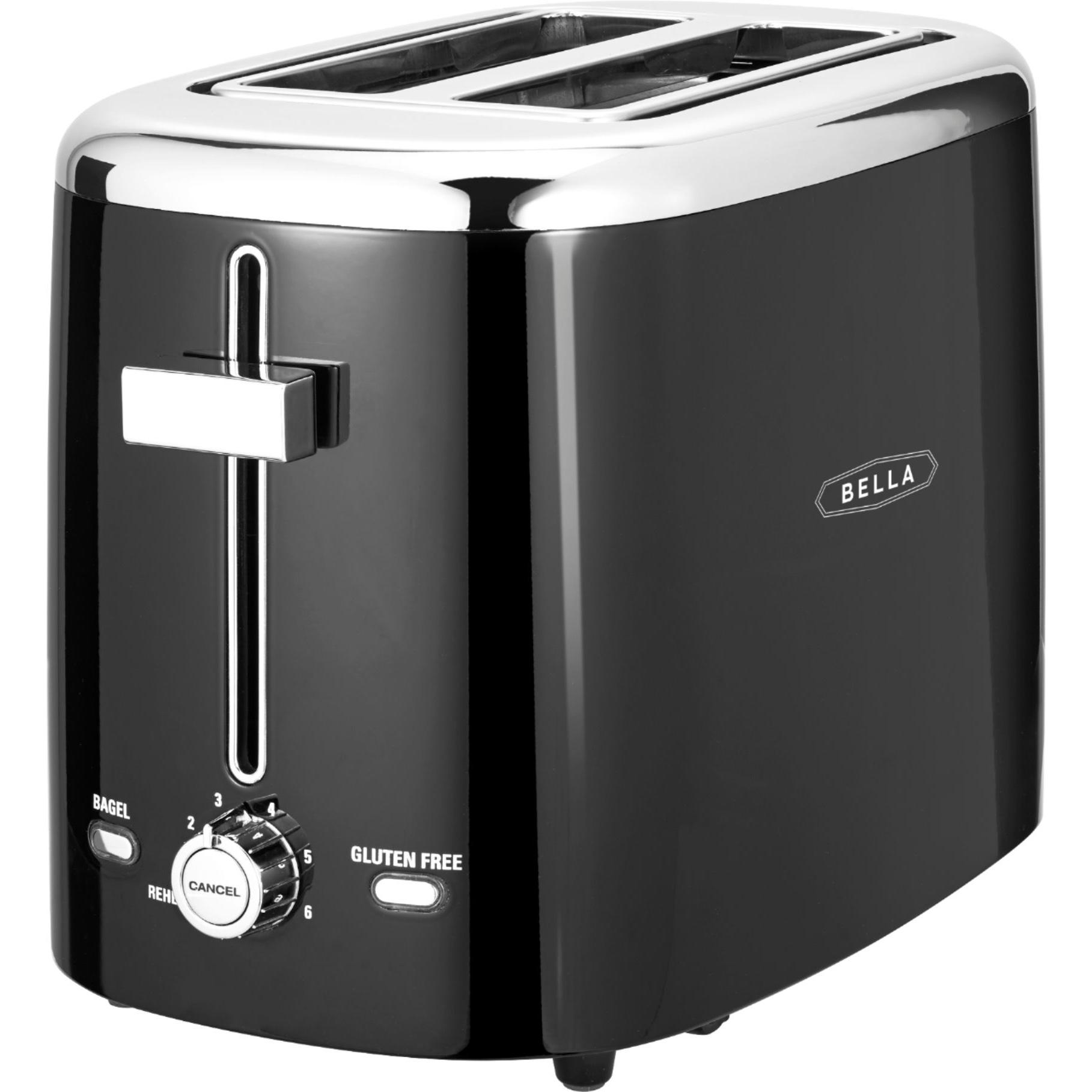 Bella 2-Slice Extra-Wide Self-Centering-Slot Toaster for $9.99