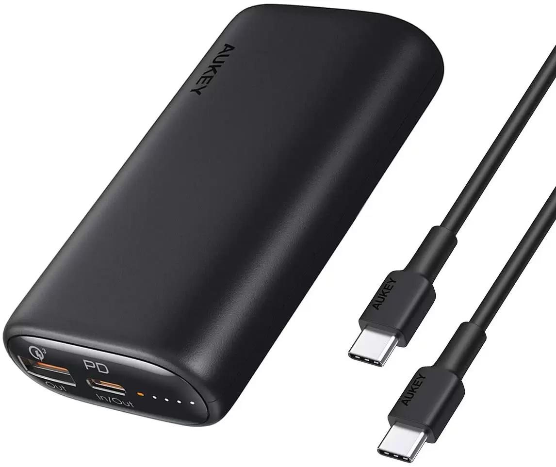 Aukey 10000mAh USB Power Bank for $14.99