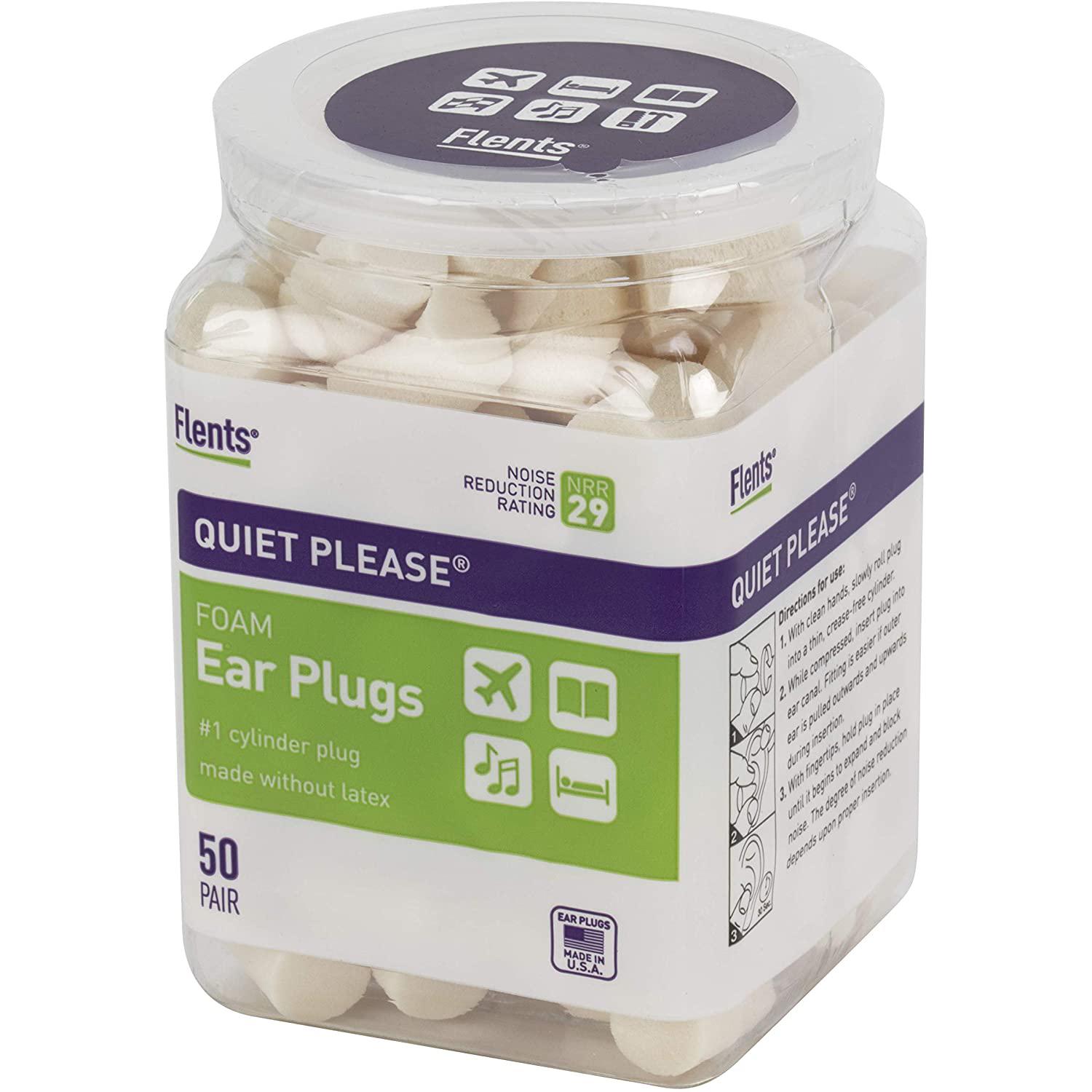 50 Flents Ear Plugs for $6.04 Shipped