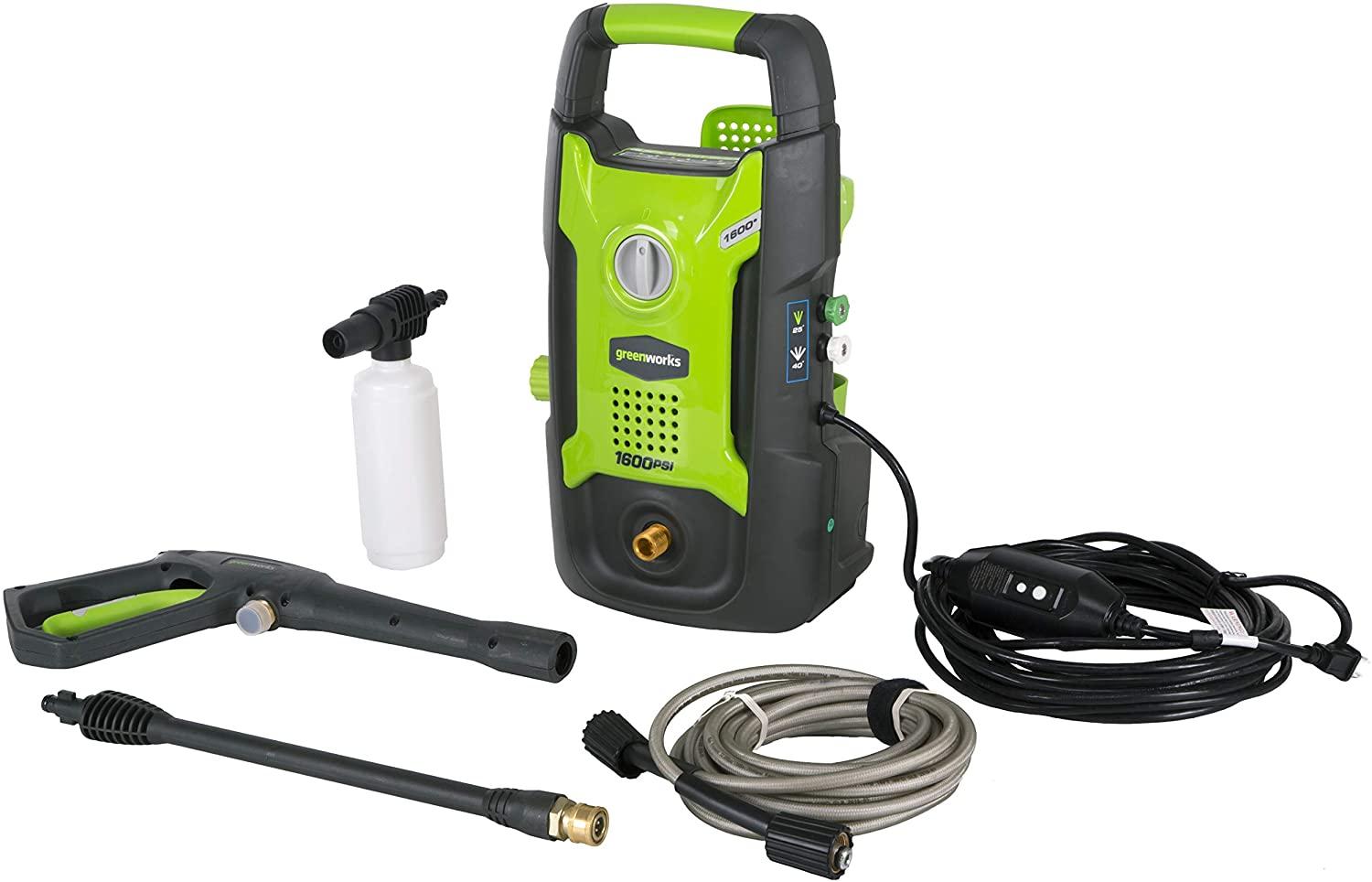 GreenWorks 1600PSI 13A Pressure Washer for $69 Shipped