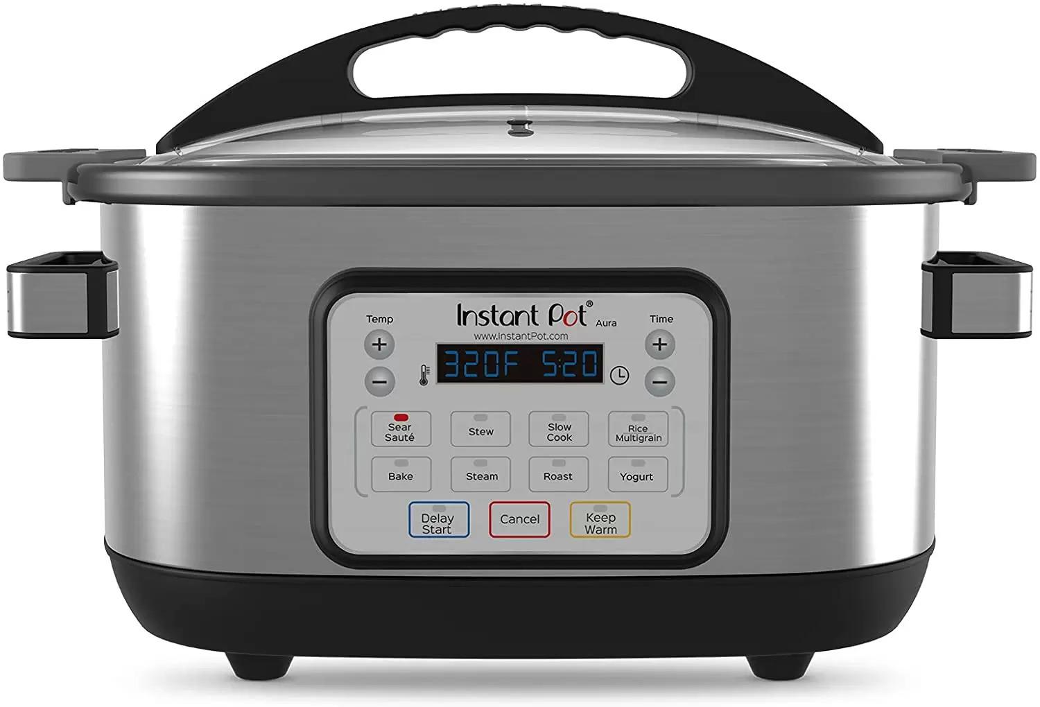 Instant Pot Aura 10-in-1 Multicooker Slow Cooker for $69.95 Shipped