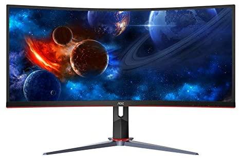 AOC 34in LCD Curved Gaming Monitor for $229.99 Shipped