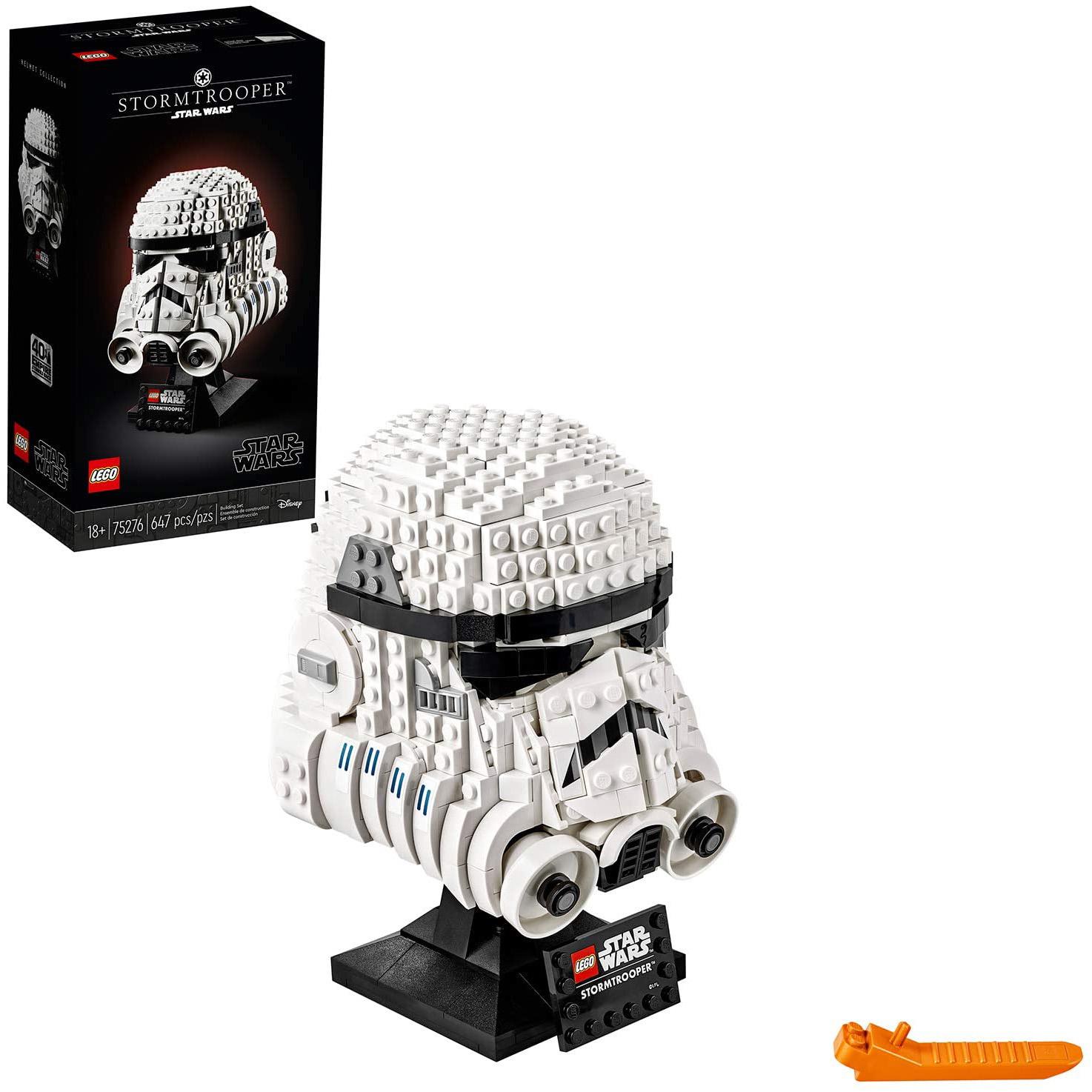 LEGO Star Wars Stormtrooper Helmet 75276 Building Kit for $54.99 Shipped