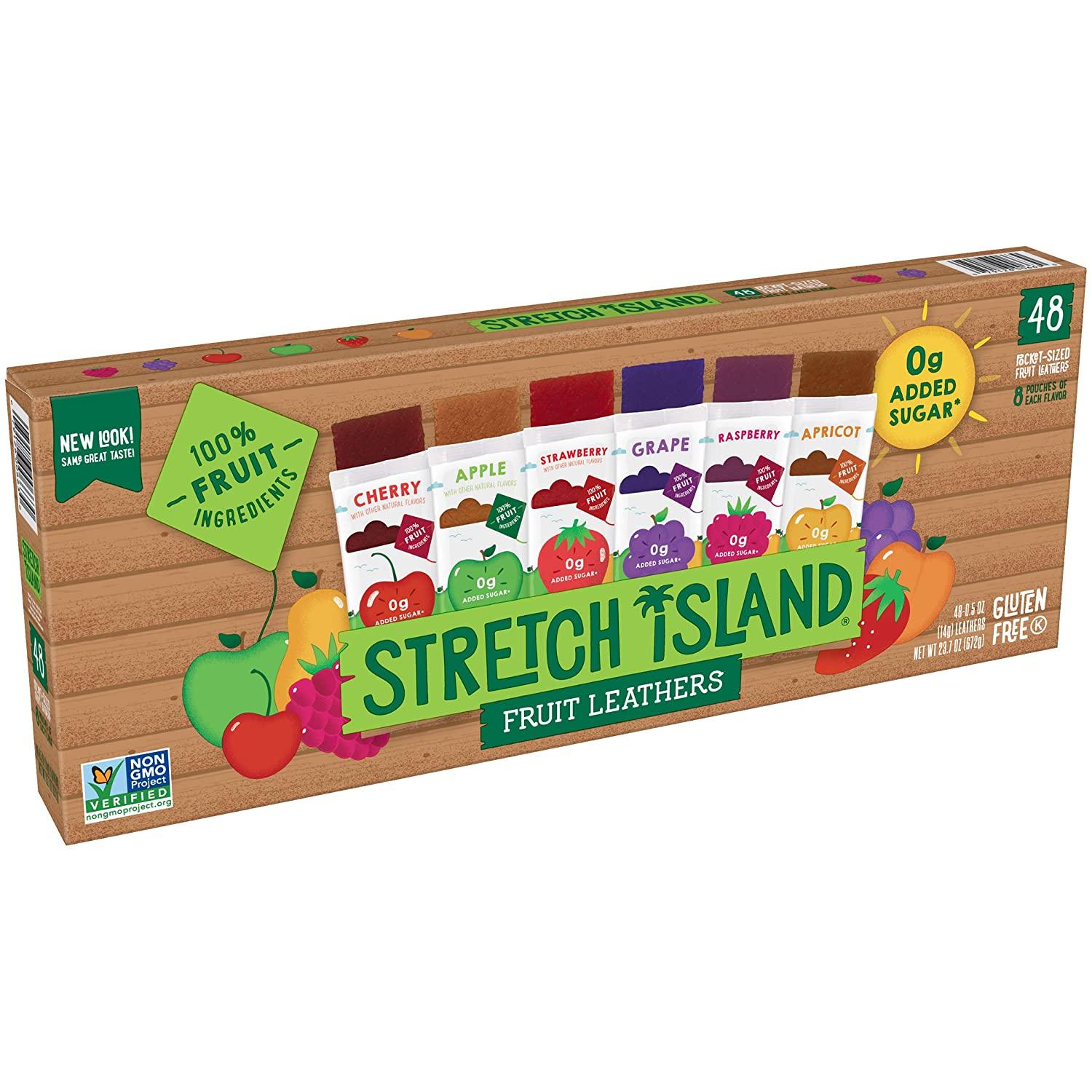 48 Stretch Island Fruit Leather for $8.58