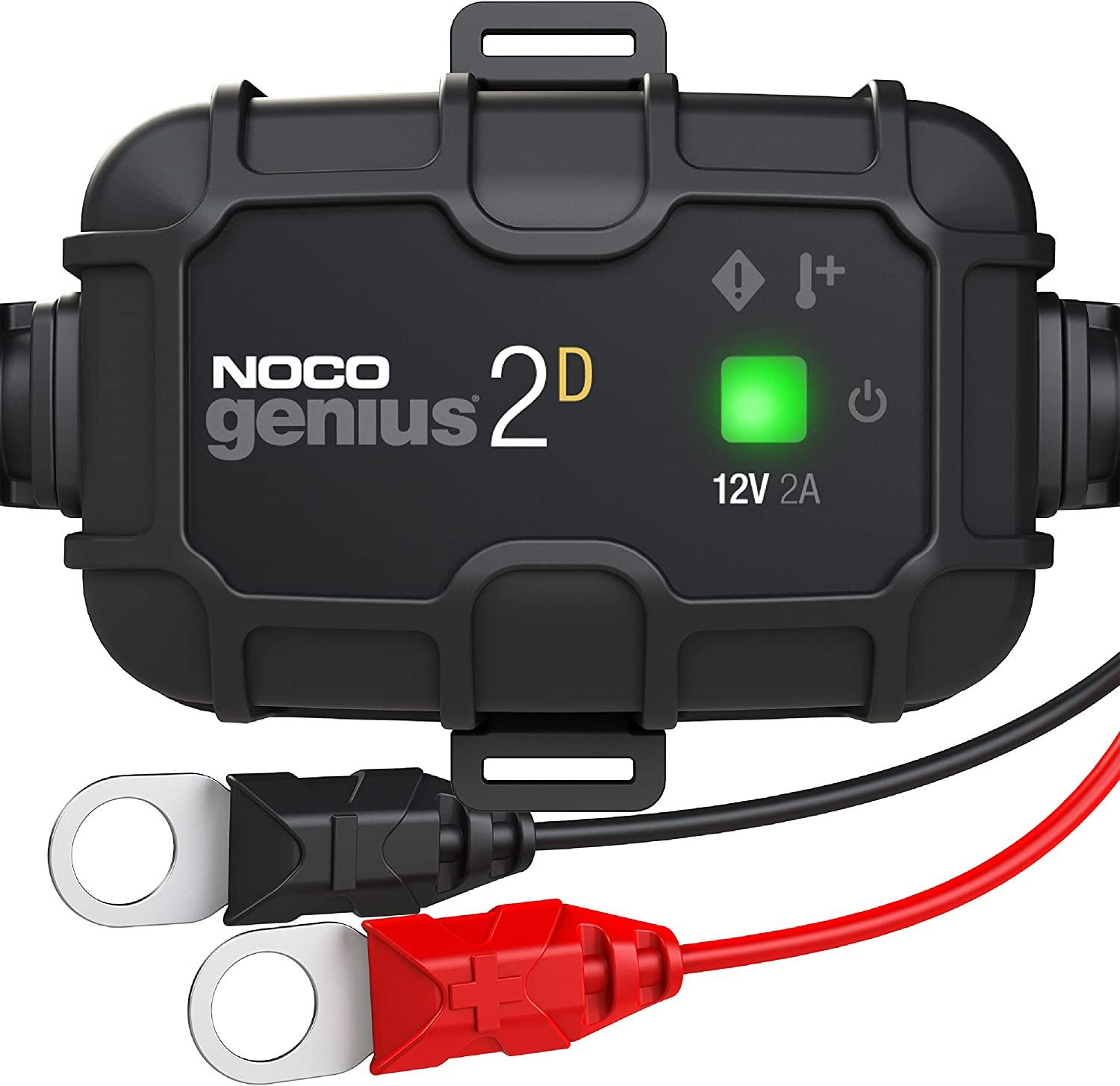 Noco Genius2D 2A Vehicle Battery Charger for $33.66 Shipped