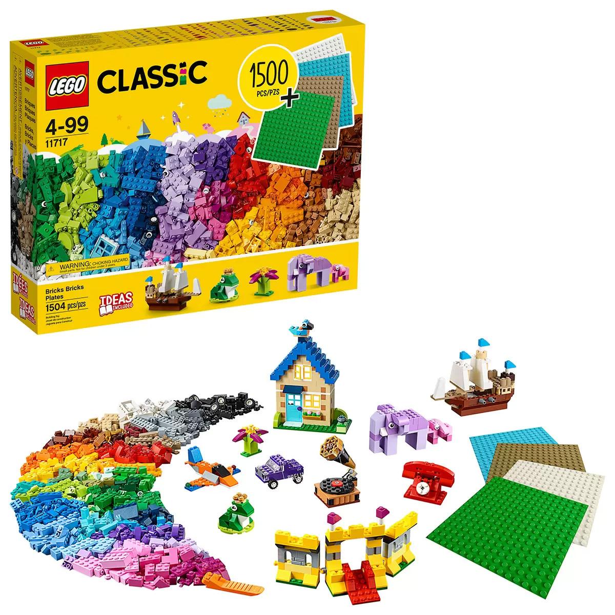 1504-Piece LEGO Classic Bricks Bricks Plates Building Toy for $39.97 Shipped