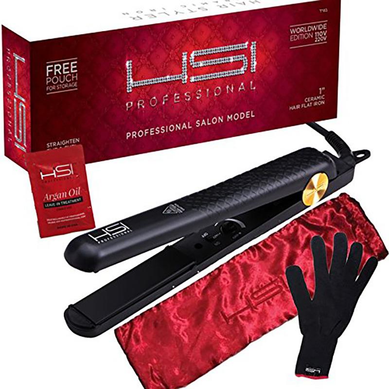 HSI Glider Ceramic Tourmaline Ionic Flat Iron Hair Straightener for $25.89 Shipped