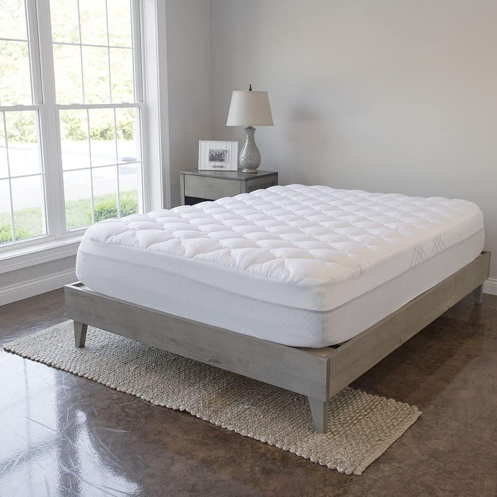 VirtueValue Extra Plush Bamboo or Standard Mattress Topper for $29.99 Shipped