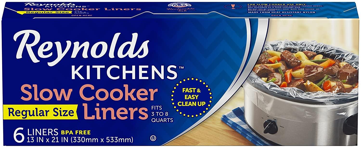 18 Reynolds Kitchens Premium Slow Cooker Liners for $5.51 Shipped