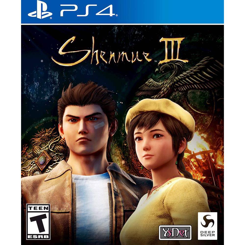 Shenmue III with Scanavo Steelbook Case PS4 for $19.99