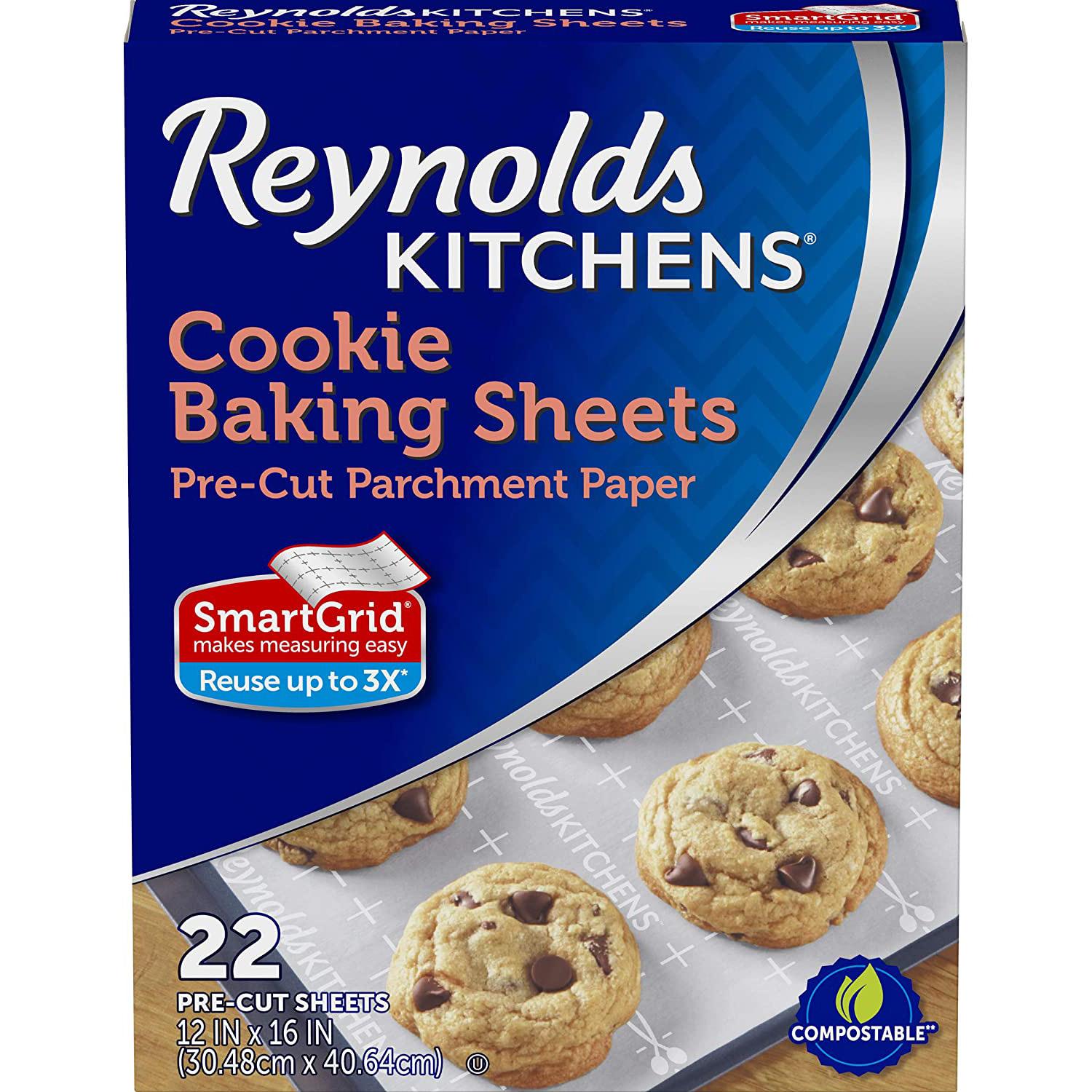 66 Reynolds Kitchens Non-Stick Baking Parchment Paper Sheets for $6.12 Shipped