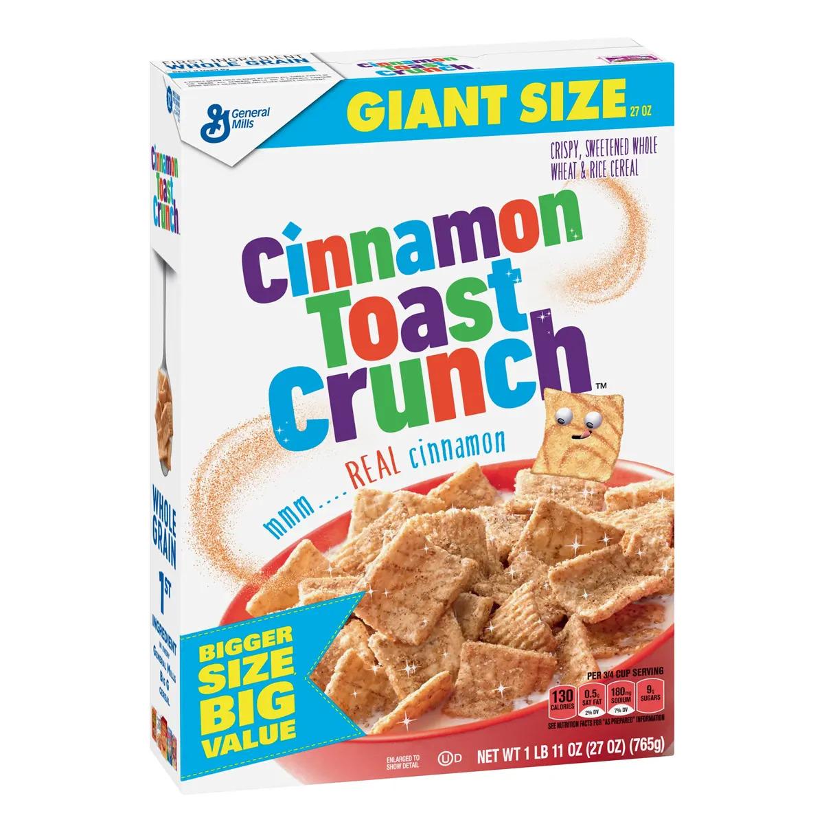 Free Cinnamon Toast Crunch Cereal