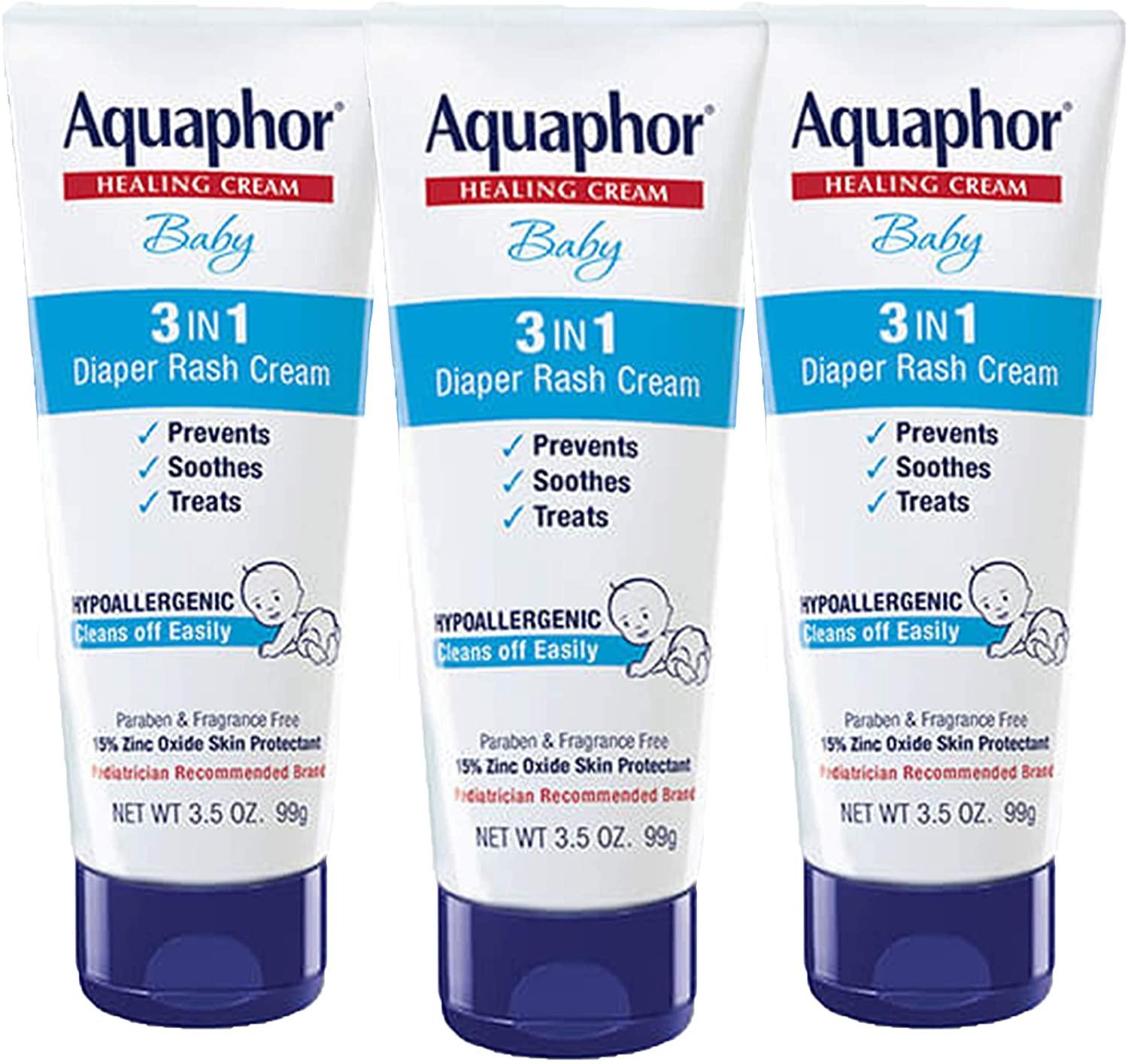 3 Aquaphor Baby Diaper Rash Cream for $12.98 Shipped
