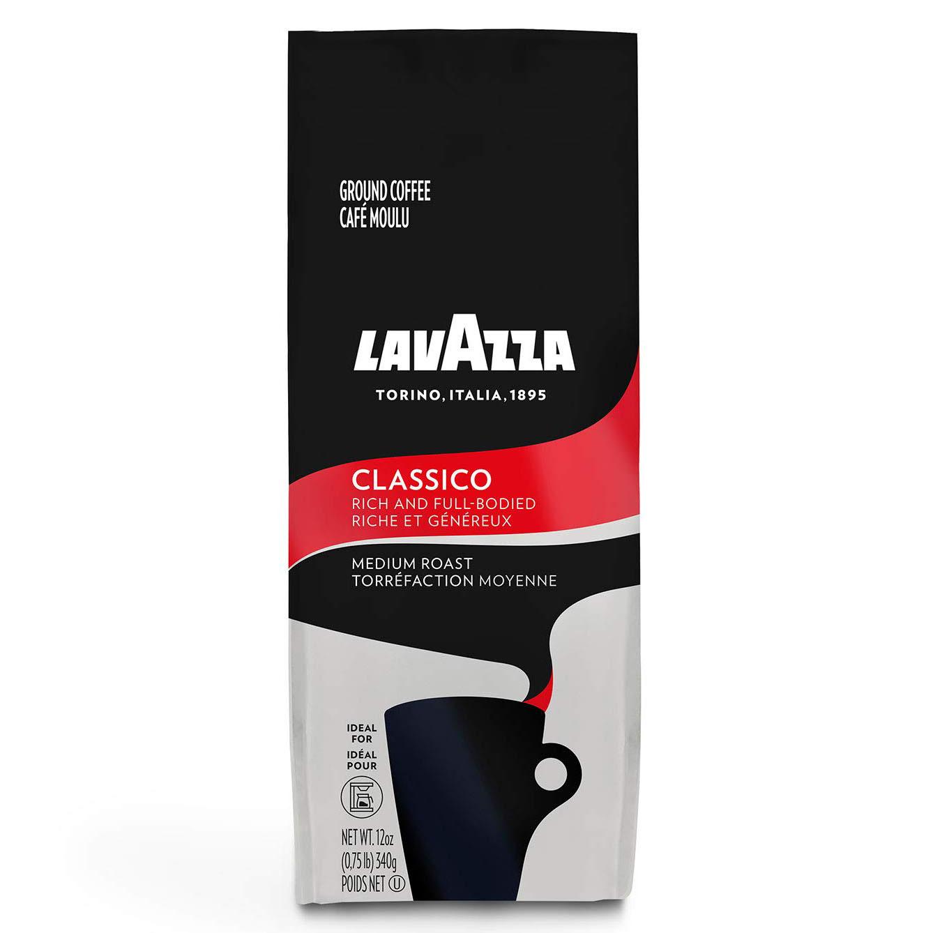 6 Lavazza Classico Medium Roast Ground Coffee Blend for $27.99 Shipped