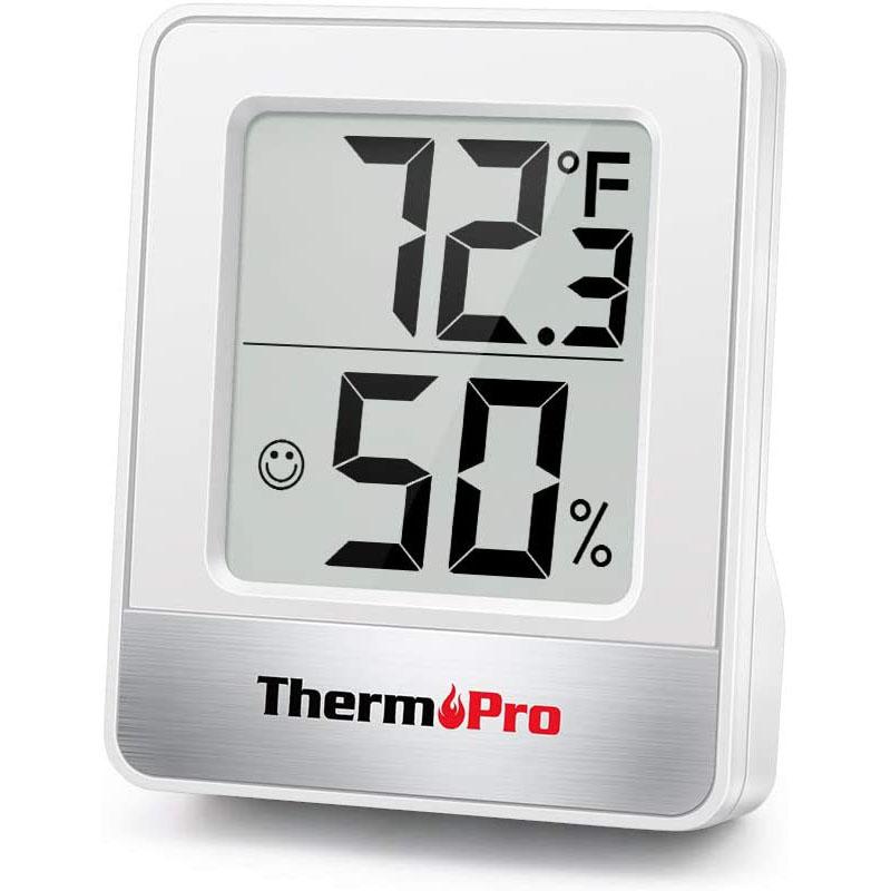 ThermoPro TP49 Indoor Digital Temperature and Humidity Monitor for $5.60