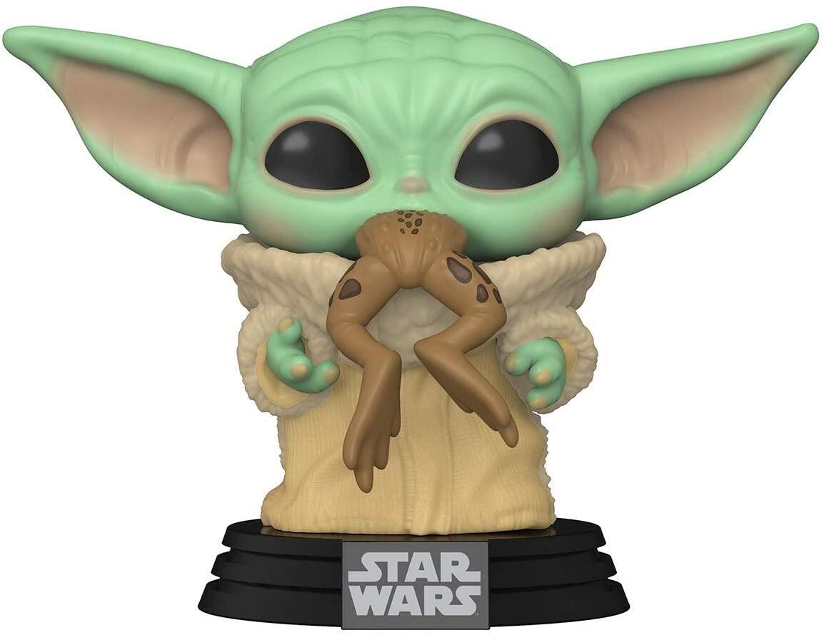Funko Pop Star Wars The Mandalorian The Child with Frog for $7.97
