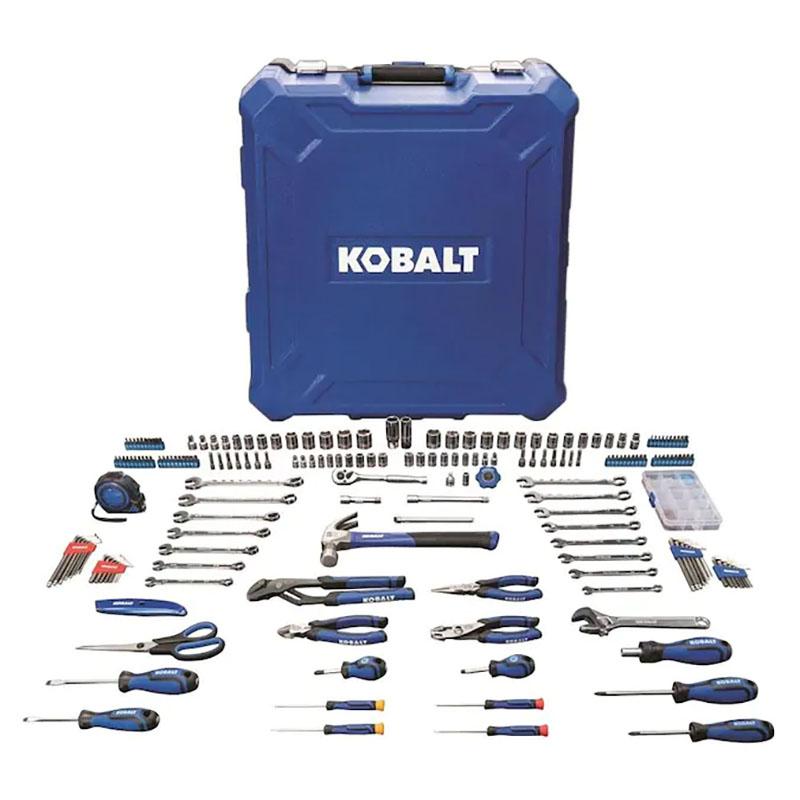 200 Kobalt Household Tool Set with Hard Case for $64.98 Shipped