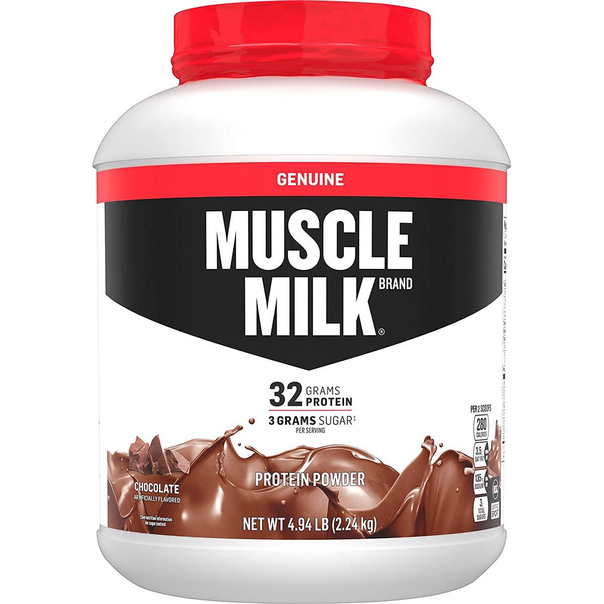 4.94lb Muscle Milk Genuine Protein Powder for $23.24 Shipped