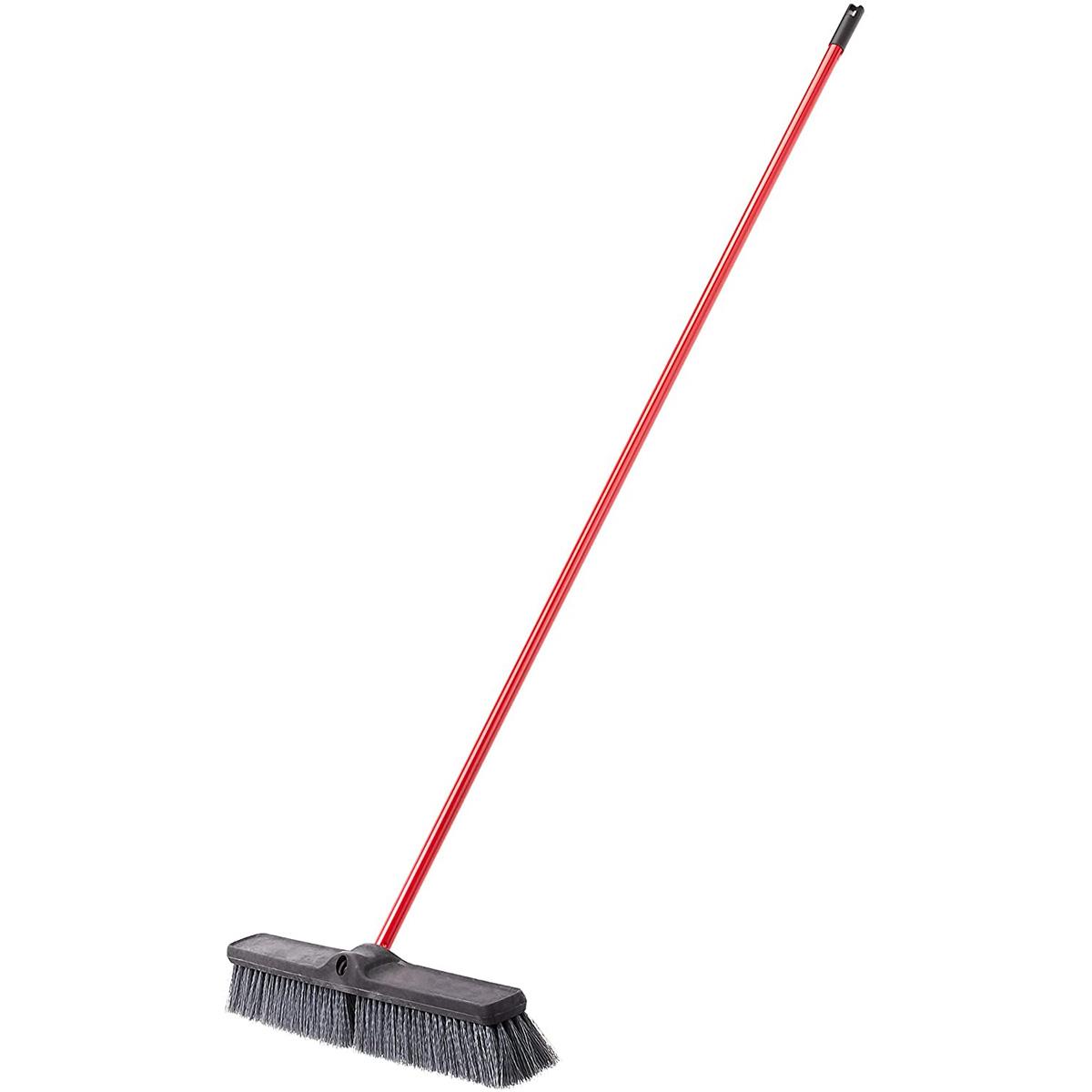 6x AmazonCommercial 24in Broom Head Push Broom for $24.99 Shipped