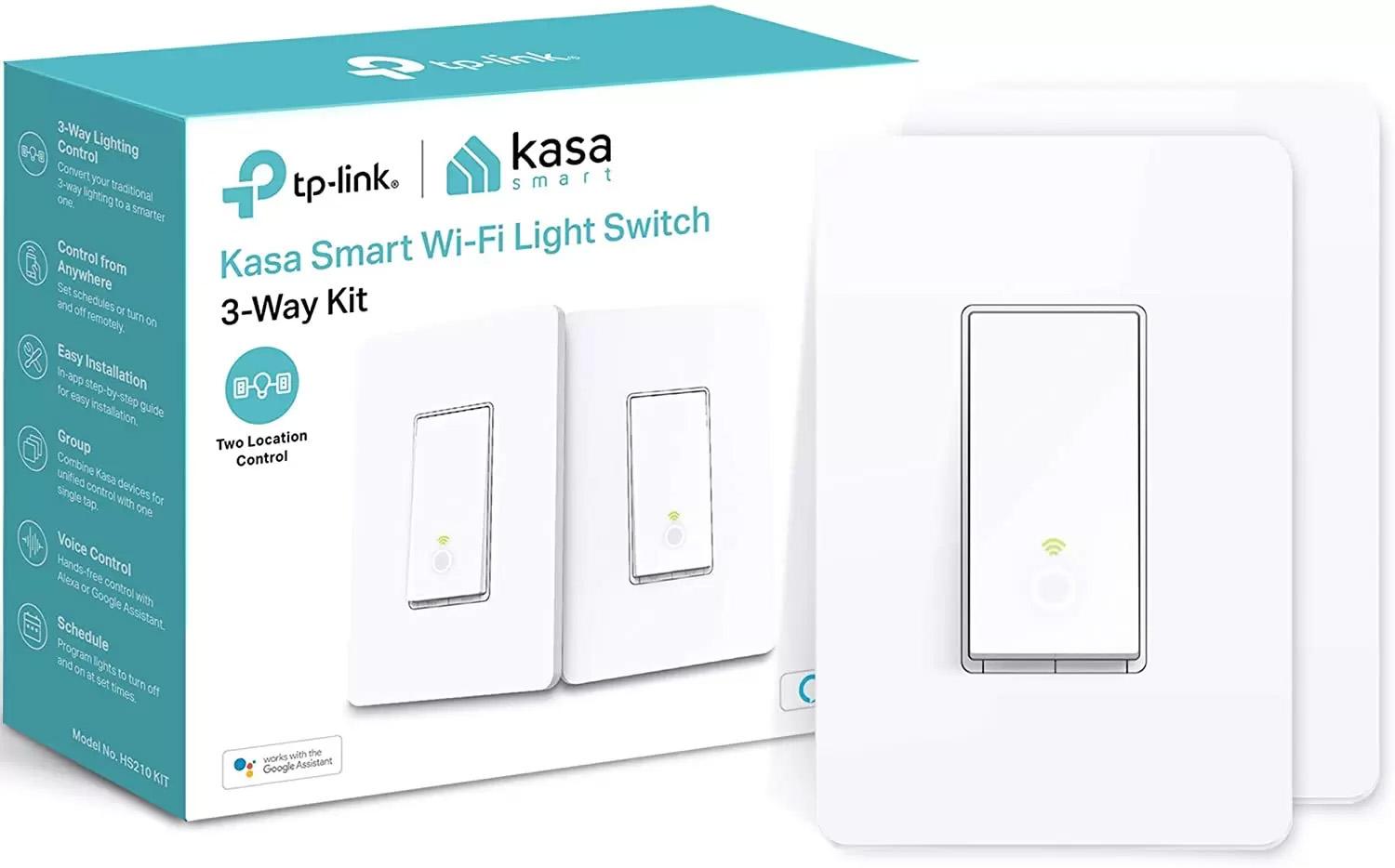 TPLink HS210 3Way Kit Smart WiFi Light Switches Deals