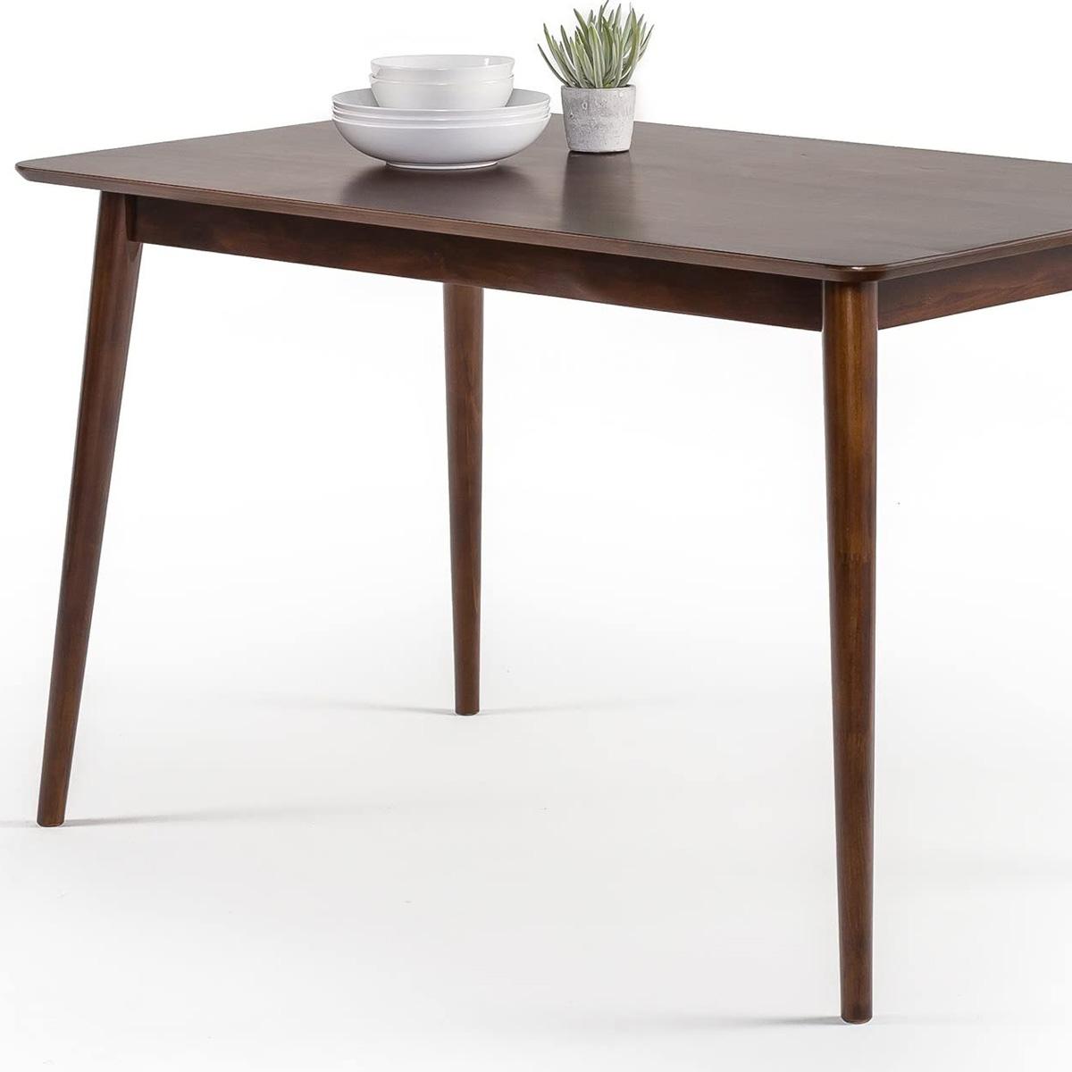 Zinus 47in Jen Solid Wood Dining Table for $103.70 Shipped