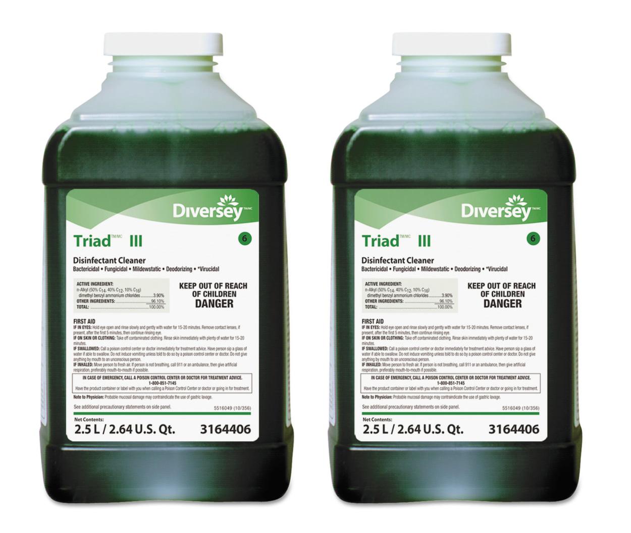 SC Johnson Triad III Disinfectant Cleaner for $11.92 Shipped