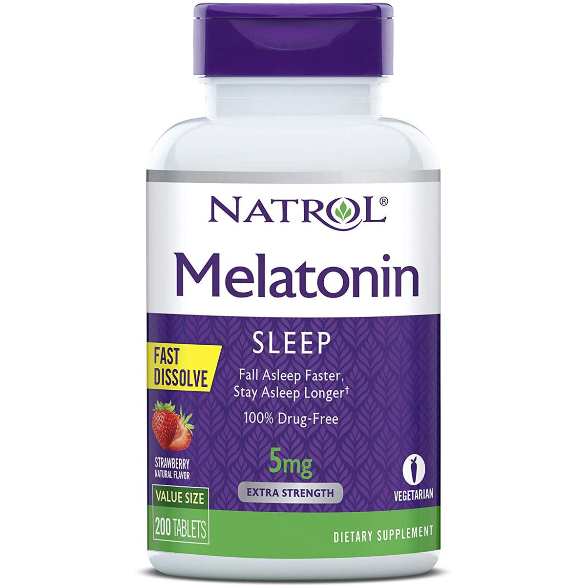 200 Natrol Melatonin 5mg Fast Dissolve Tablets for $5.91 Shipped