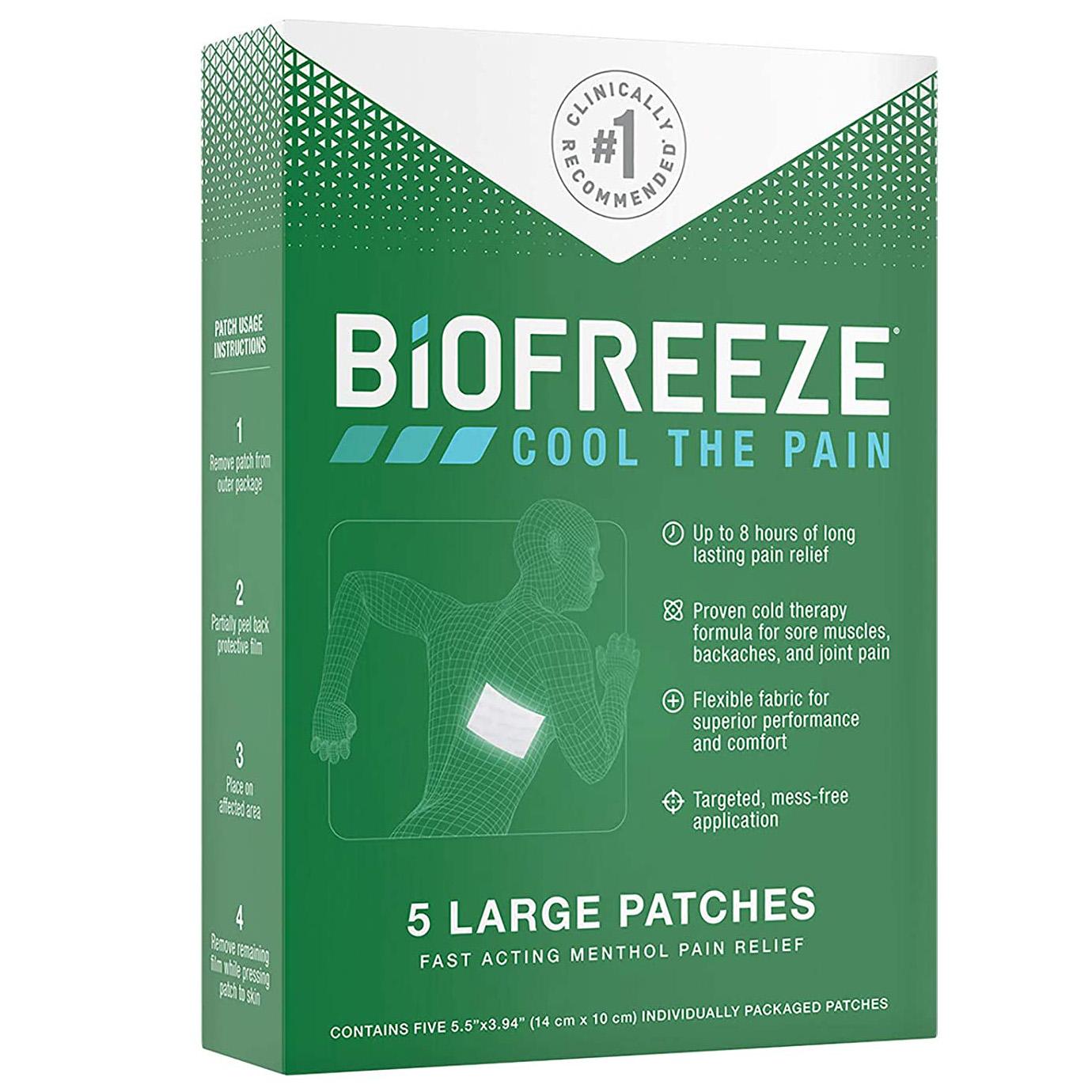 Biofreeze Pain Relief Patch for $7.18