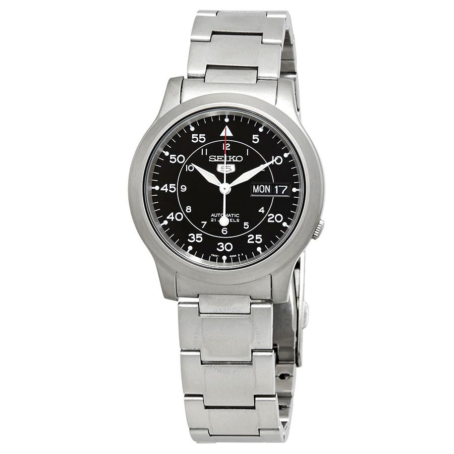 Seiko 5 Mens 36mm Automatic Stainless Steel Watch for $79 Shipped
