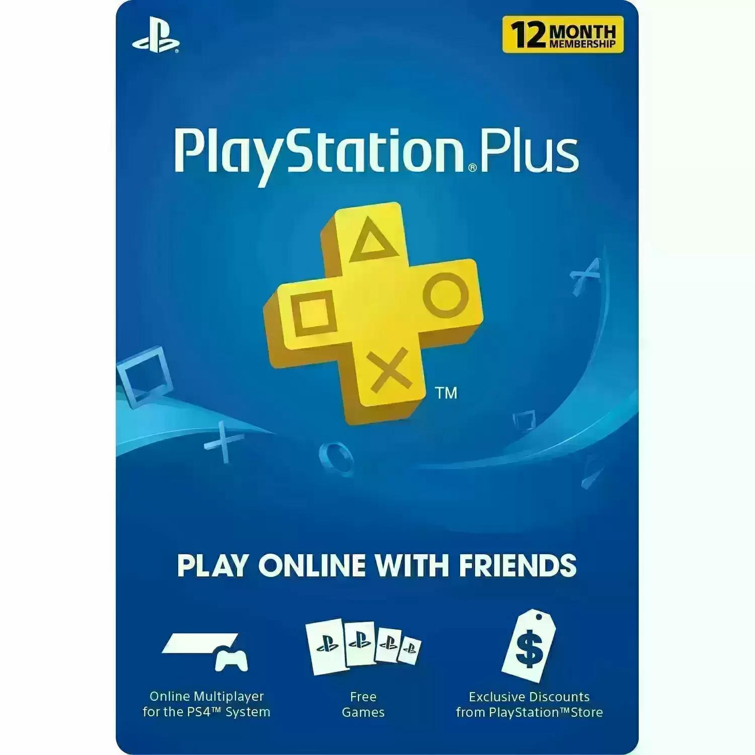 Sony PlayStation Plus Year Membership for $30.49